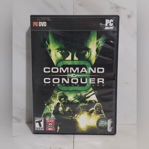 Command And Conquer 3: Tiberium Wars (PC DVD Game,2007) Complete